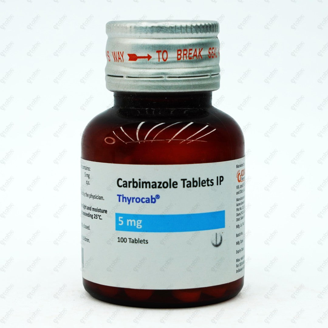 Thyrocab 5mg Tablet 100's