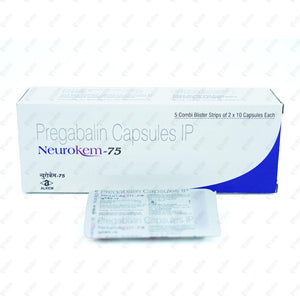 Neurokem 75mg Capsule