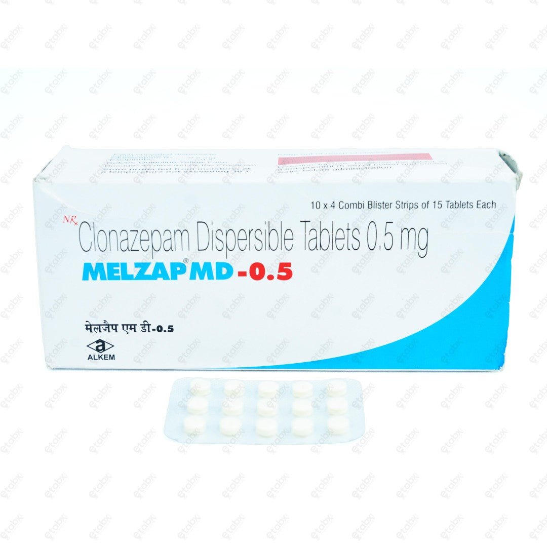 Melzap MD 0.5mg Tablet 15's