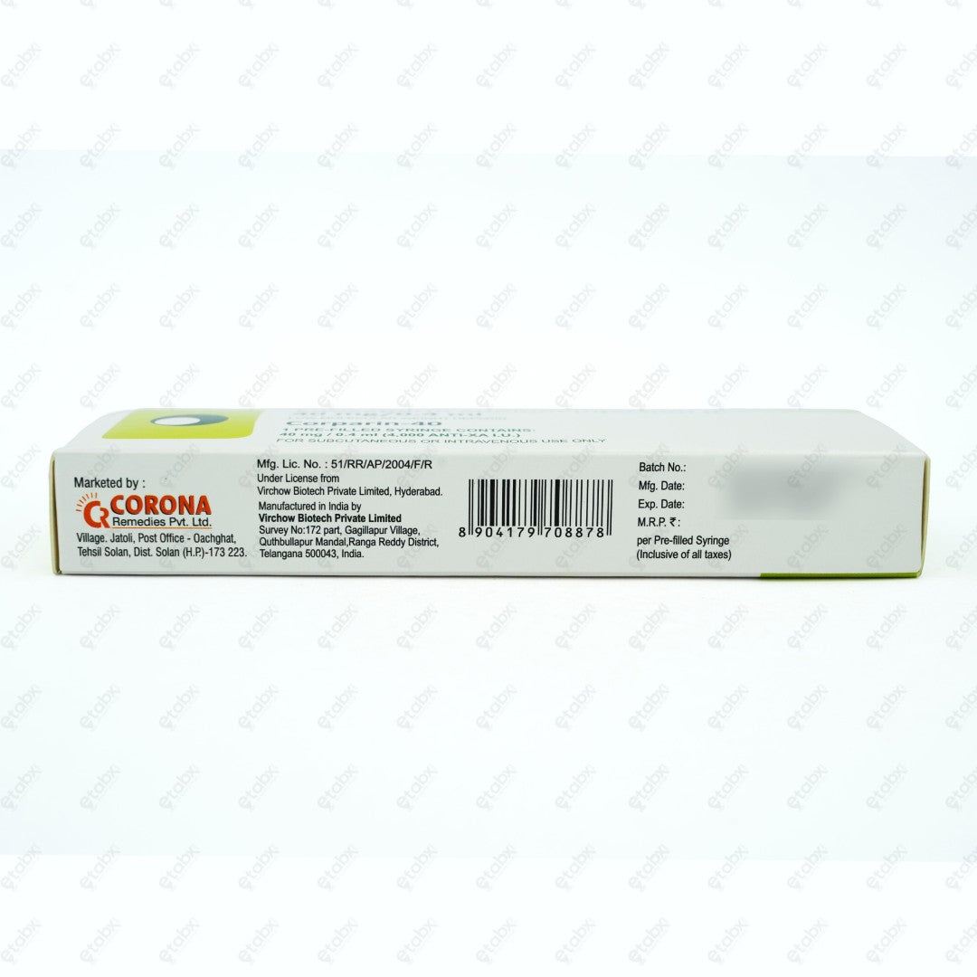 Corparin 40mg Injection 0.40ml