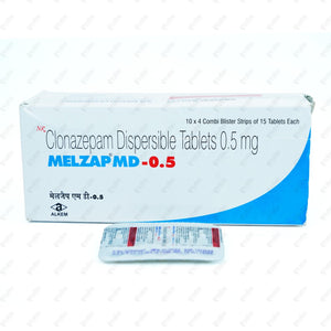 Melzap MD 0.5mg Tablet 15's