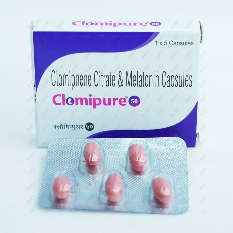 CLOMIPURE 50mg Tablets 5's