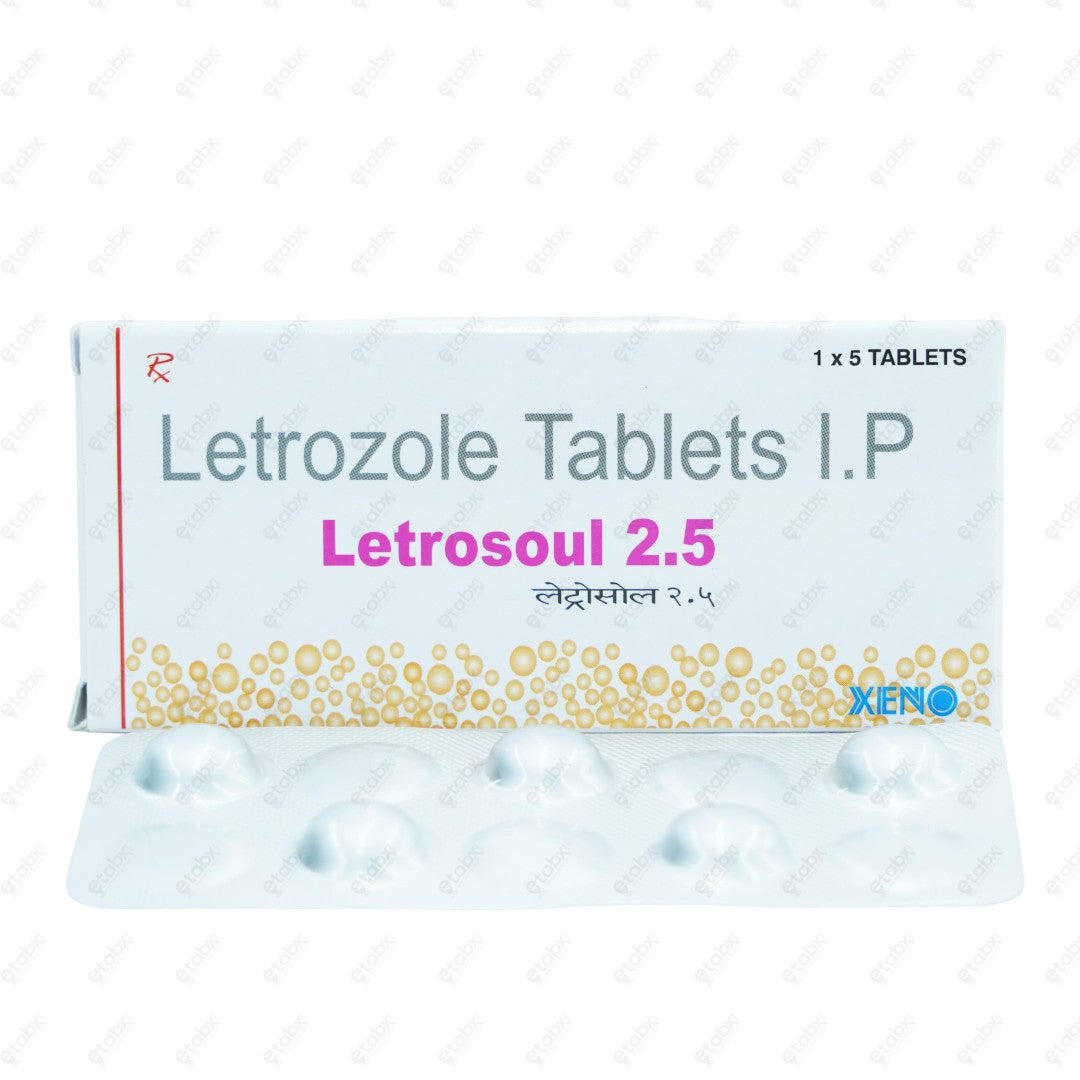 Letrosoul 2.5 Tablet 5's
