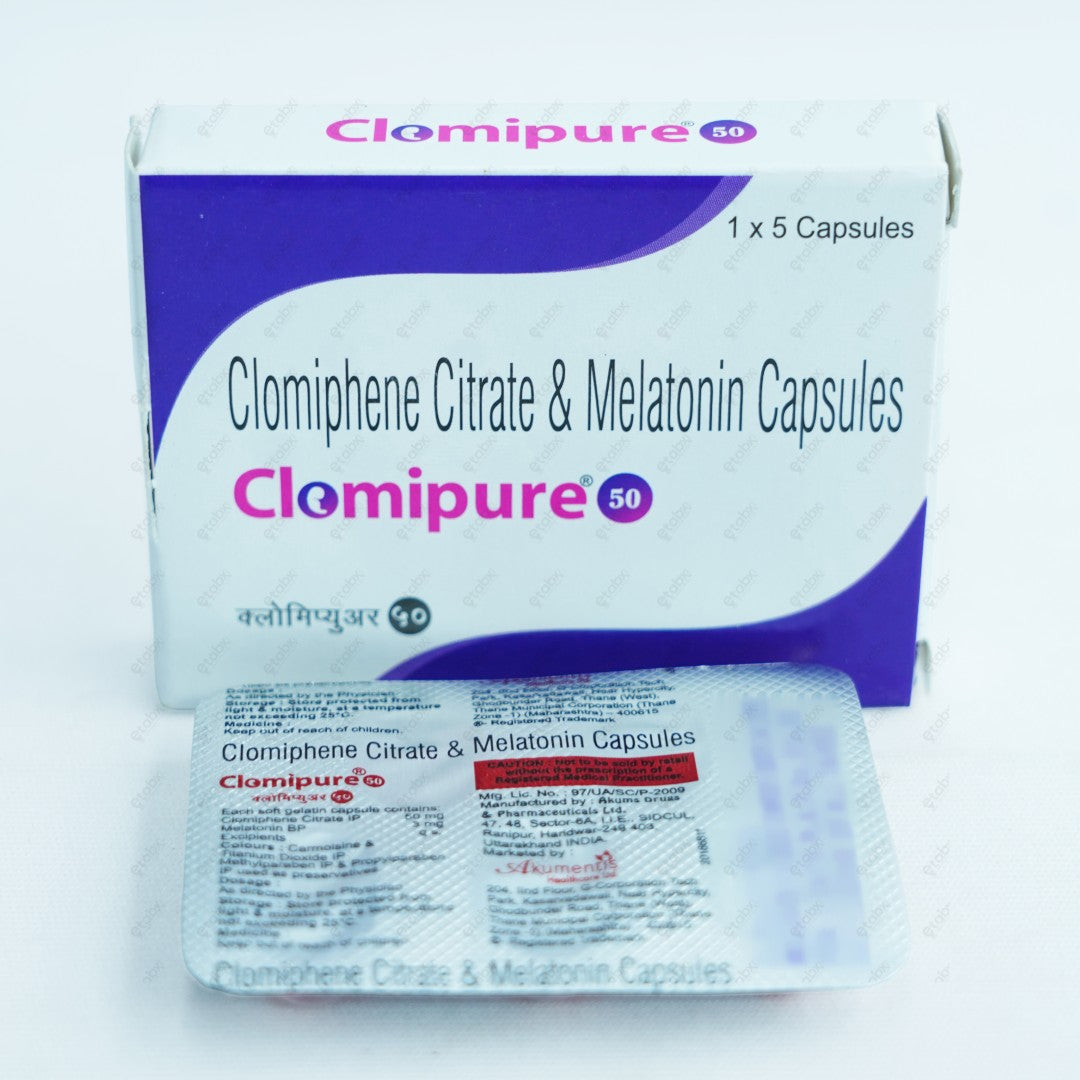 CLOMIPURE 50mg Tablets 5's