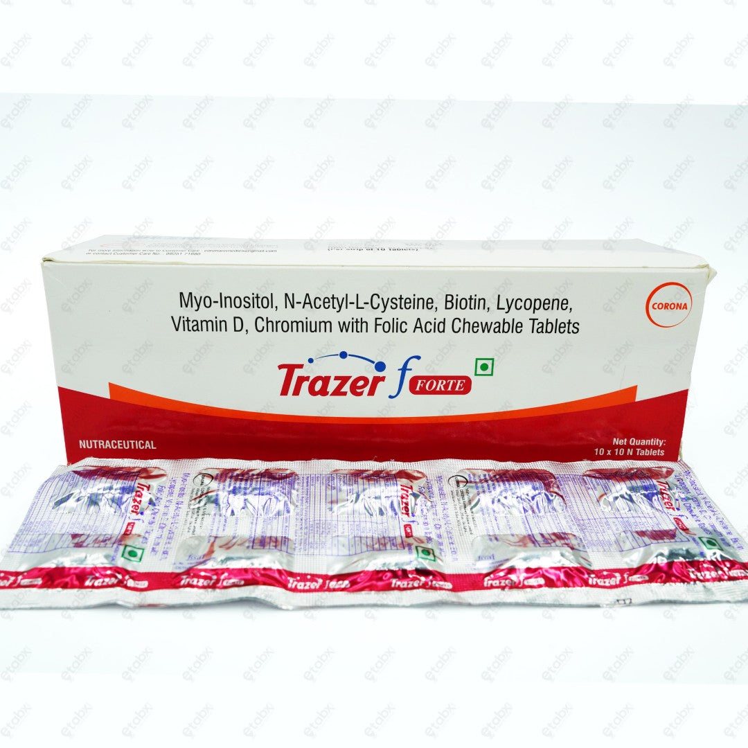 Trazer F Forte Tablets 10's