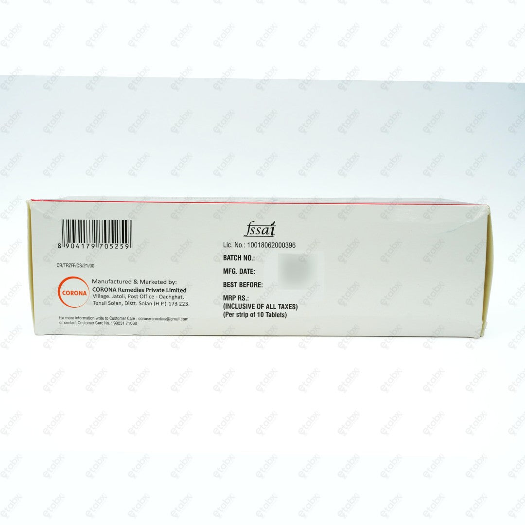 Trazer F Forte Tablets 10's