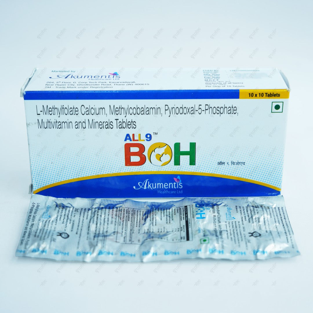 All 9 Boh Tablet 10's