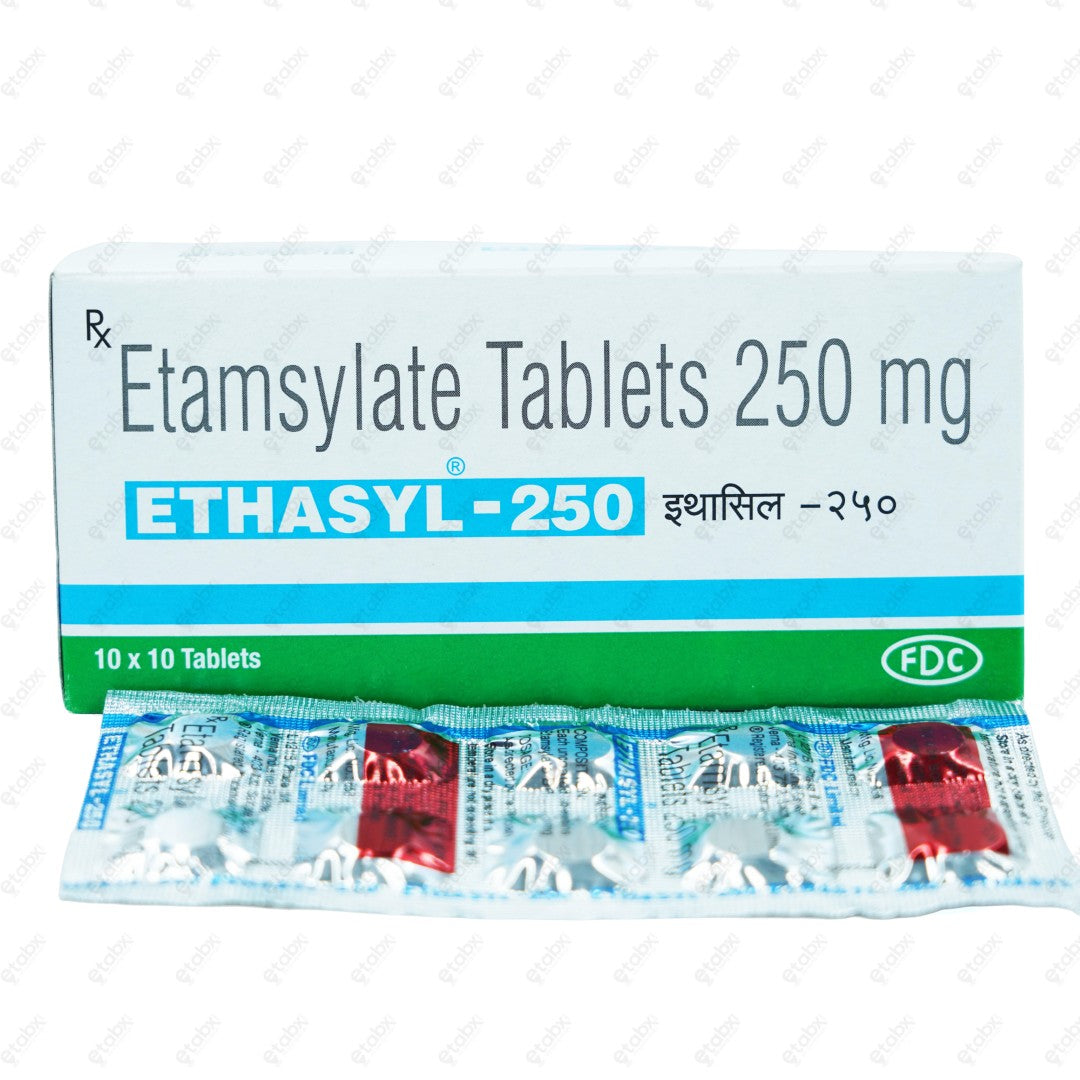 ETHASYL 250mg Ethanolic Acid Tablets (10's)
