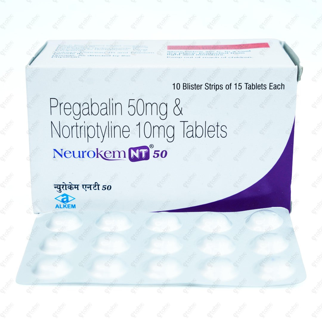 Neurokem NT 50mg Tablet 15's