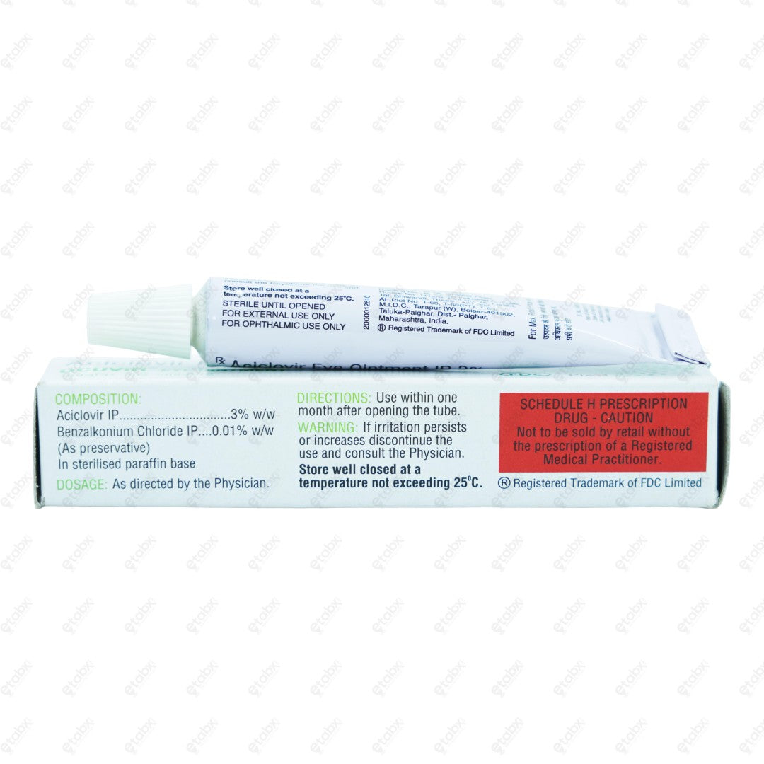 Ocuvir Eye Ointment 5gm