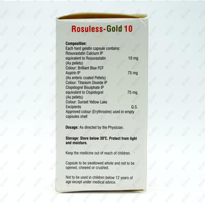 Rosuless Gold 10 Capsules 15's