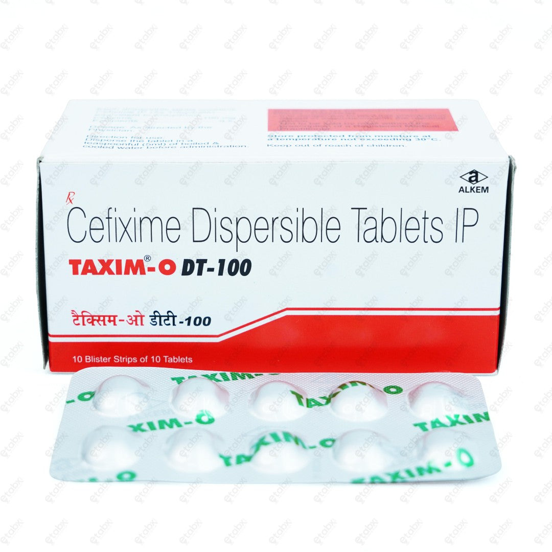 Taxim O DT 100mg Tablet