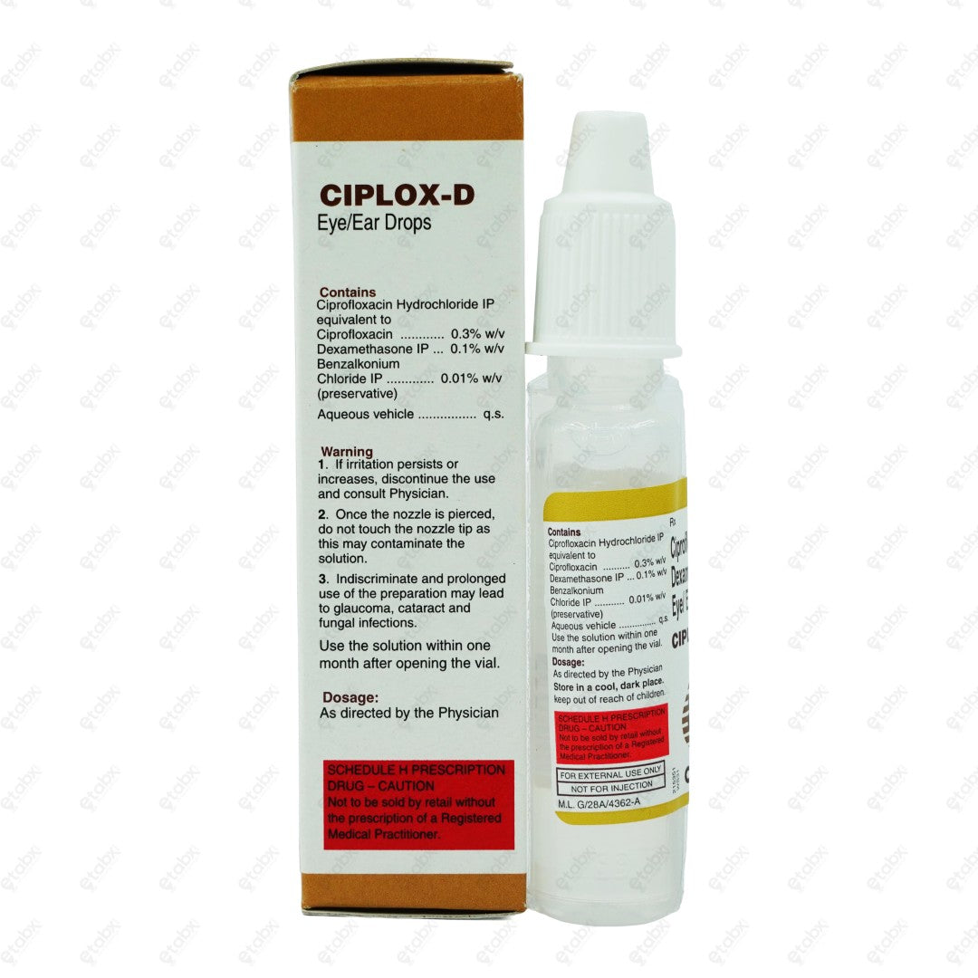 Ciplox D Eye/Ear Drops 10ml