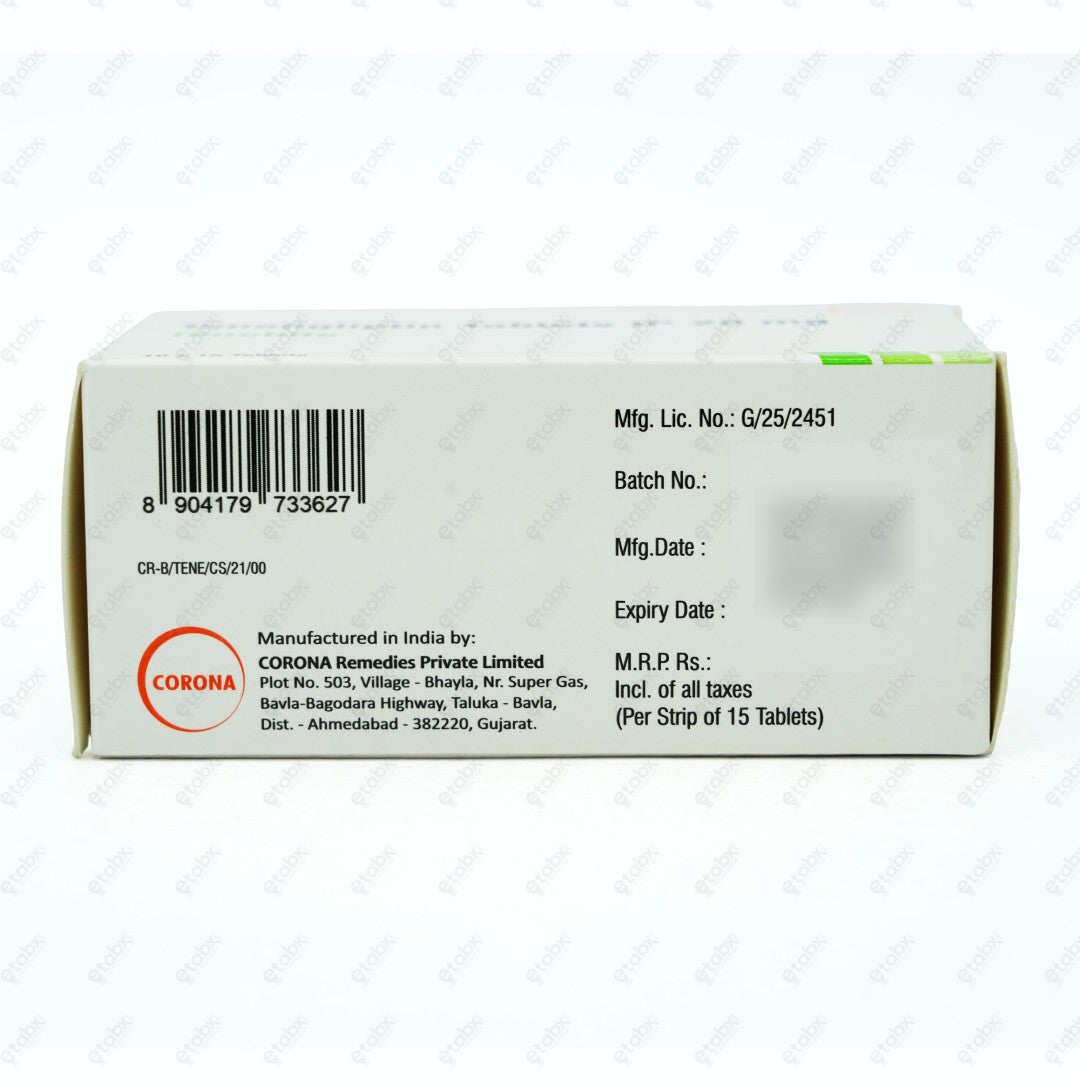 Tenebite 20mg Tablet 15's