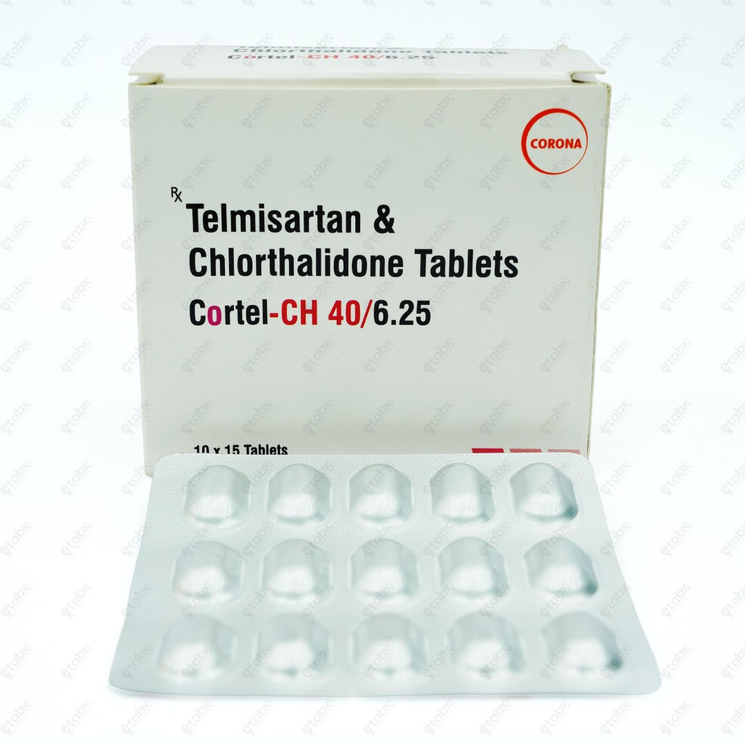 Cortel CH 40/6.25 Tablet 15's