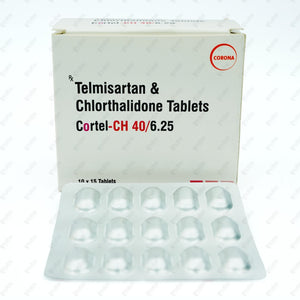Cortel CH 40/6.25 Tablet 15's