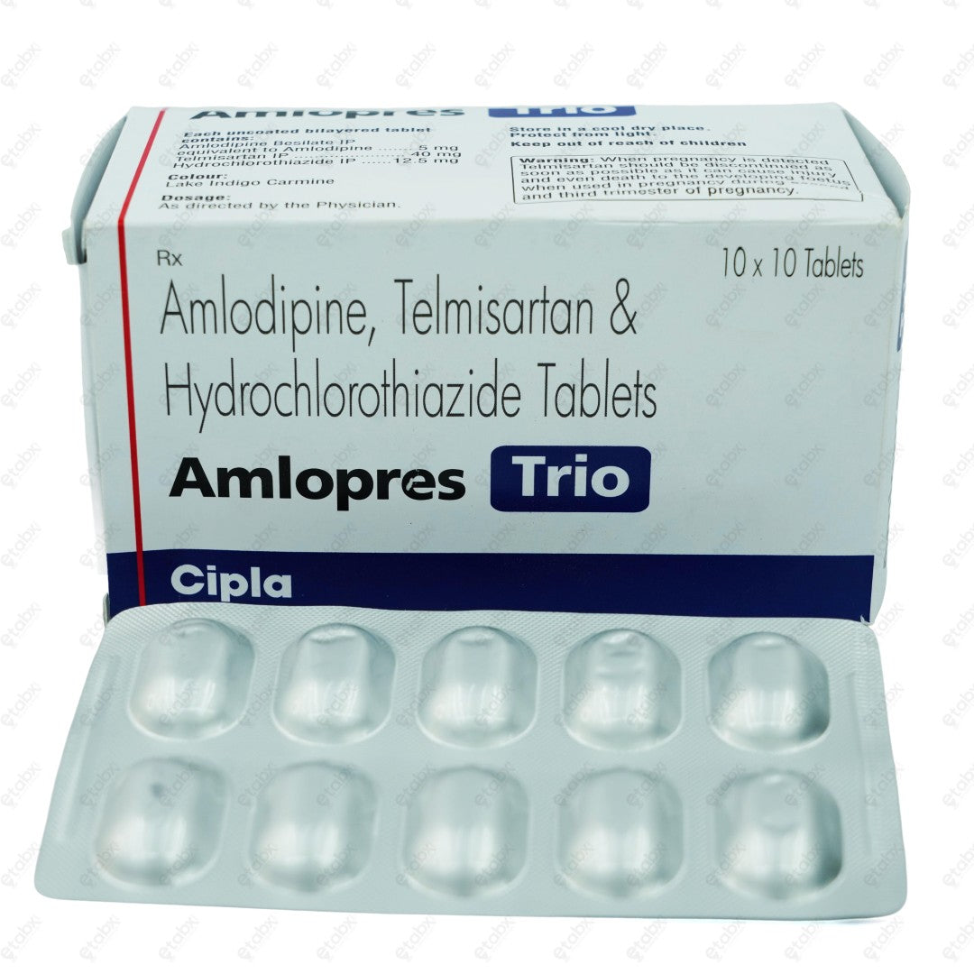 AMLOPRES TRIO Tablets 10'S