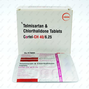 Cortel CH 40/6.25 Tablet 15's