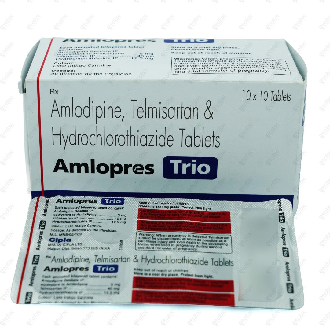 AMLOPRES TRIO Tablets 10'S