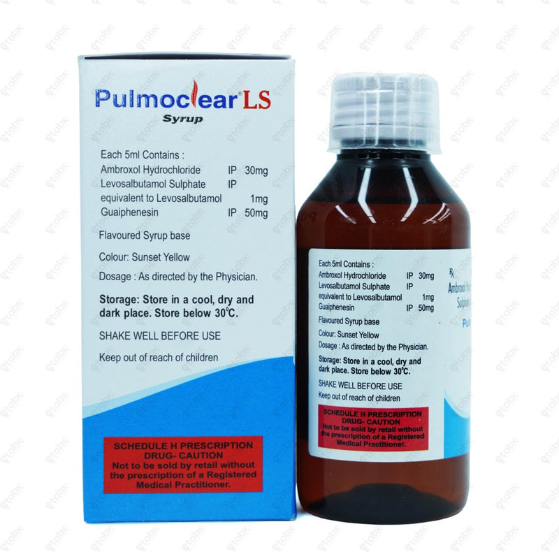 Pulmoclear LS Cough Syrup 100ml