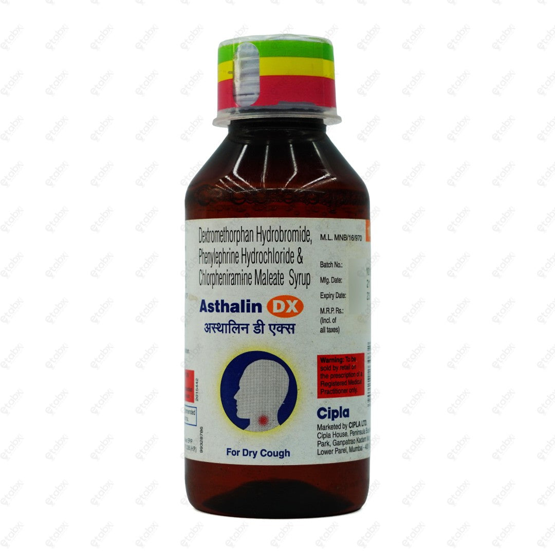 Asthalin DX 100ml Syrup