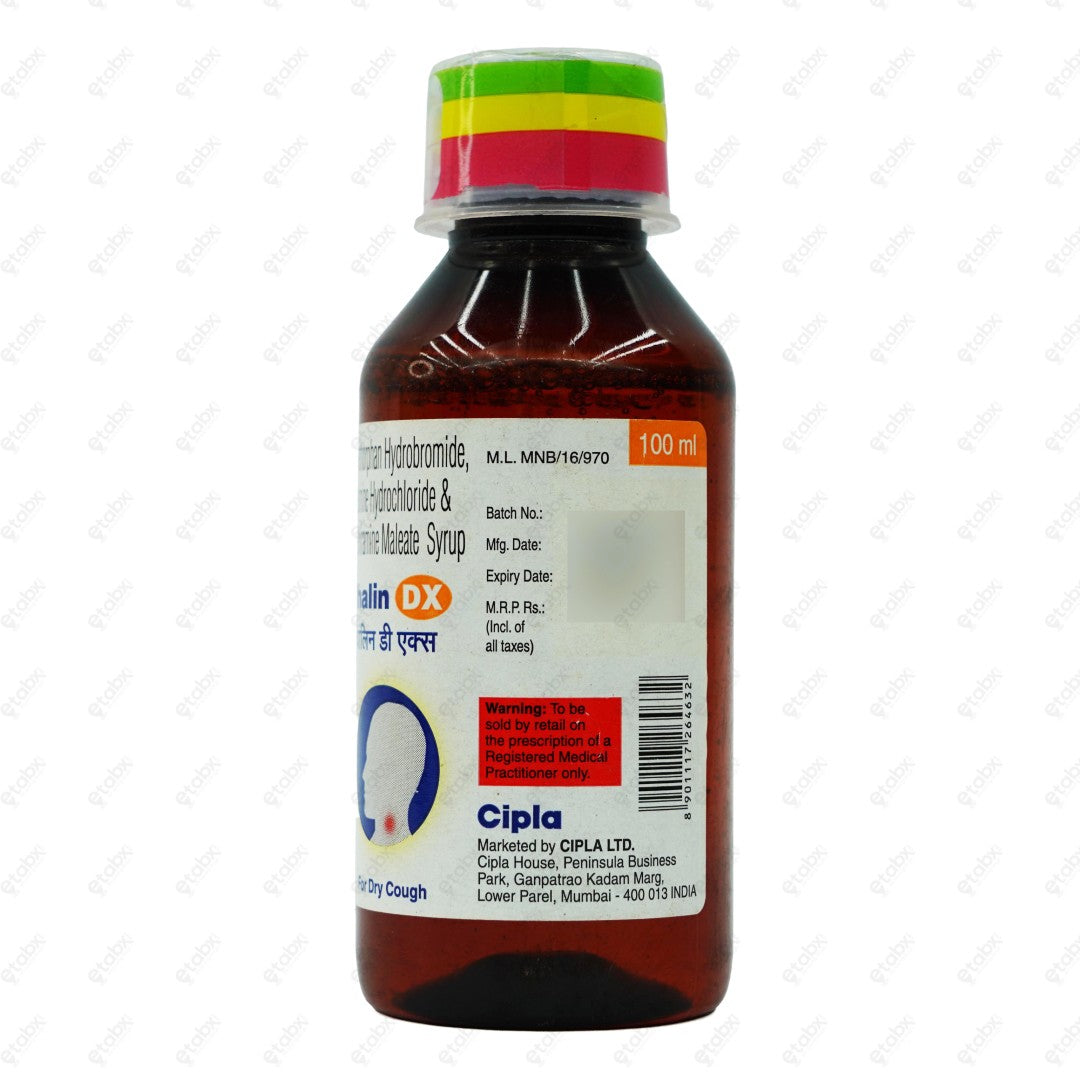 Asthalin DX 100ml Syrup