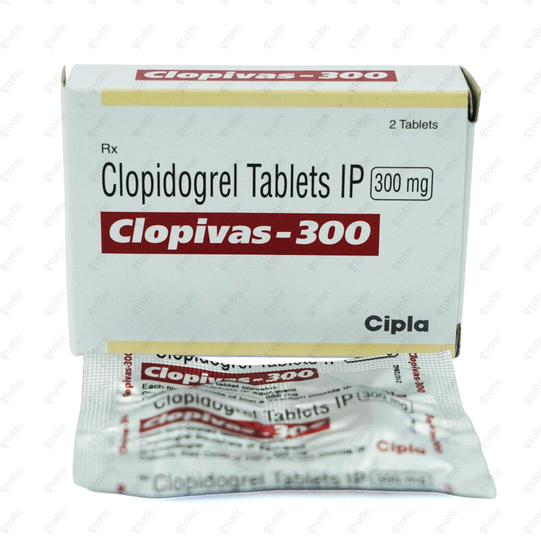 Clopivas 300 Tablet 2's