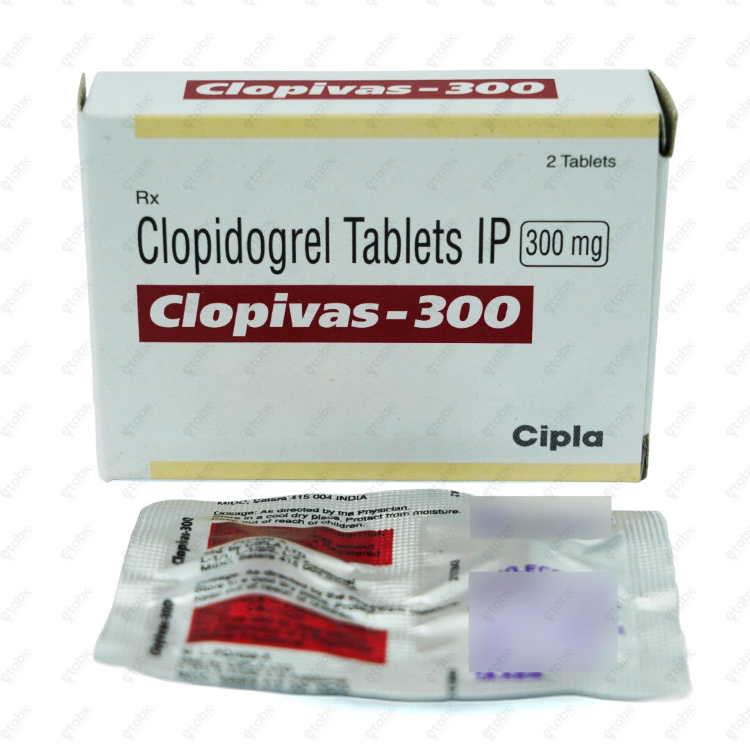 Clopivas 300 Tablet 2's