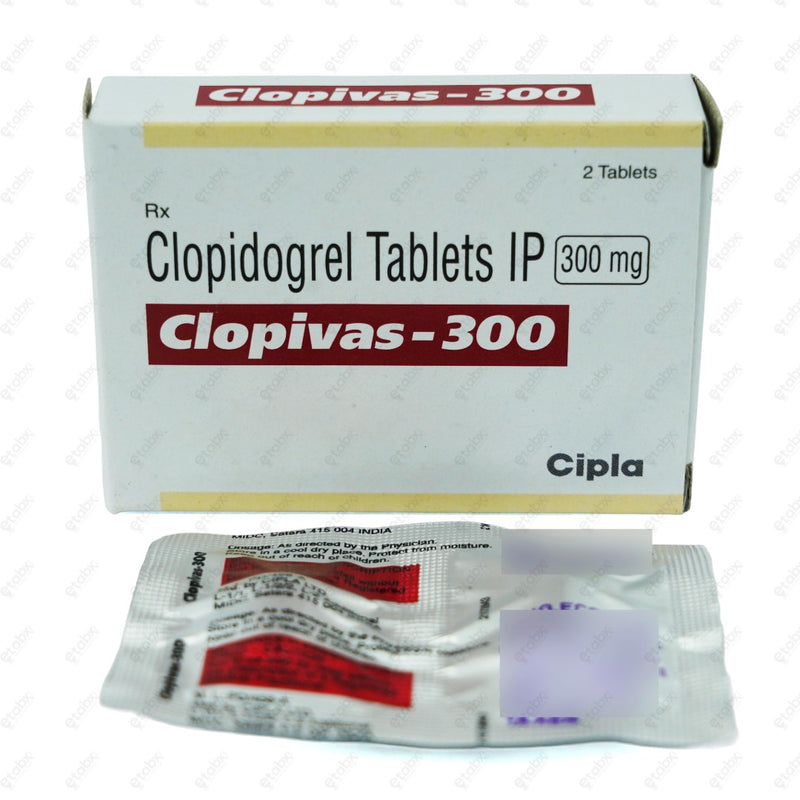 Clopivas 300 Tablet 2's