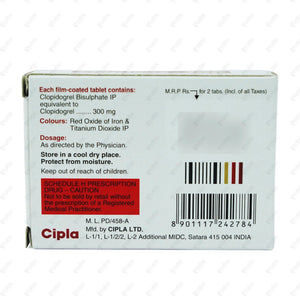 Clopivas 300 Tablet 2's