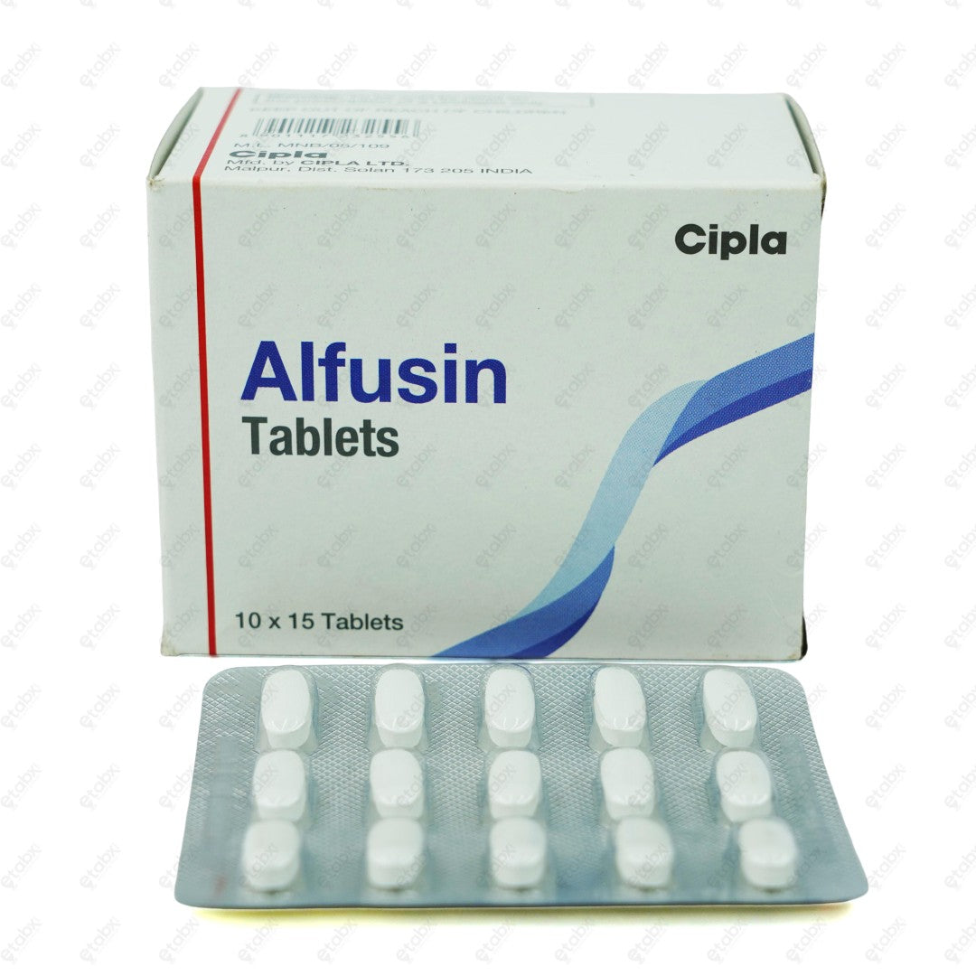Alfusin 10mg Tablet 15's (Alfuzosin)