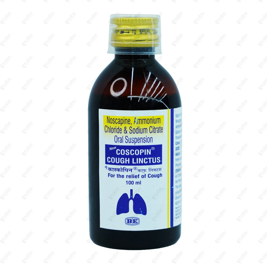 Coscopin Cough Linctus 100ml