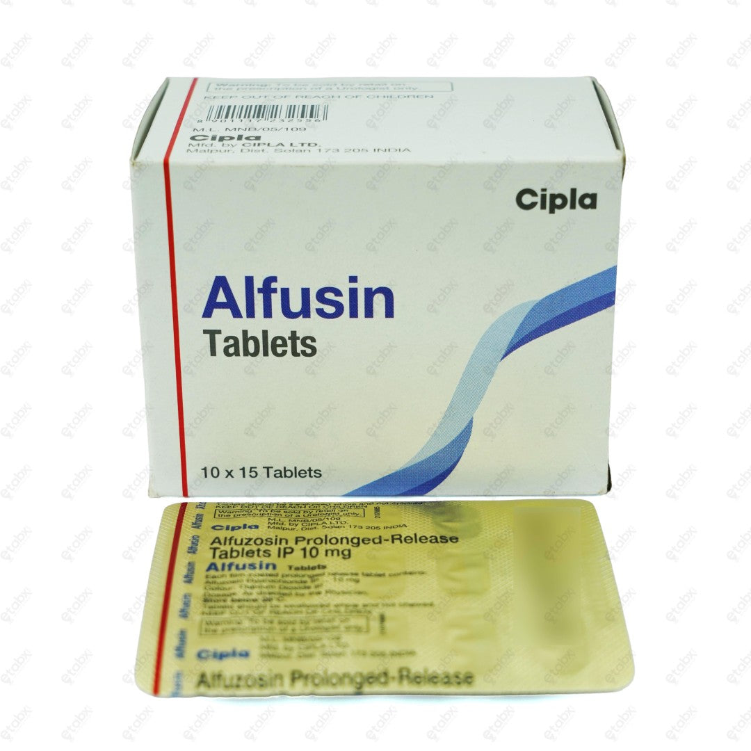 Alfusin 10mg Tablet 15's (Alfuzosin)