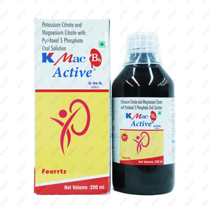 K Mac B6 Active Syrup 200ml