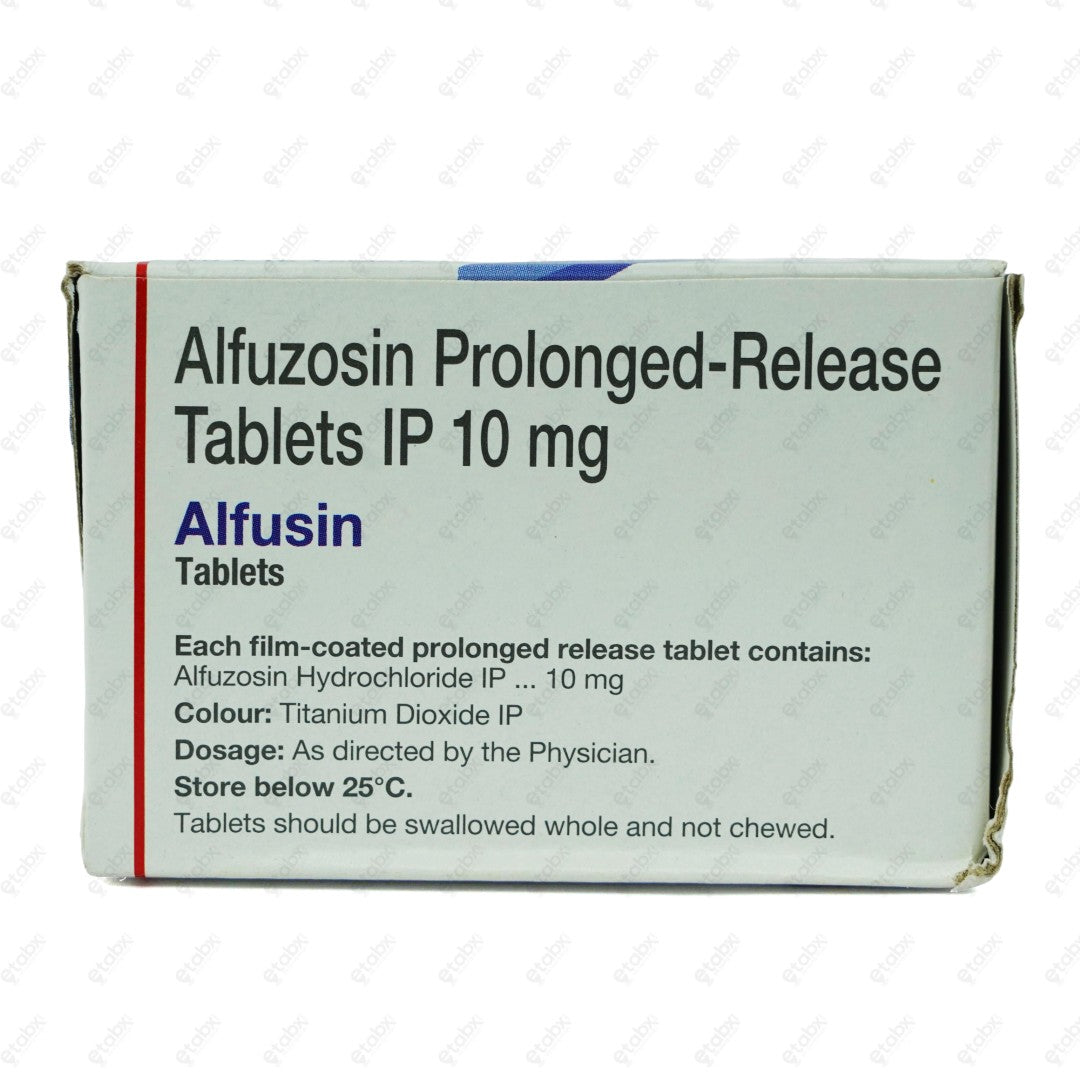 Alfusin 10mg Tablet 15's (Alfuzosin)