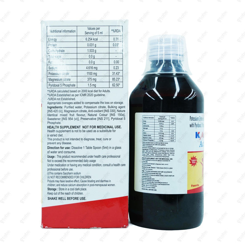 K Mac B6 Active Syrup 200ml