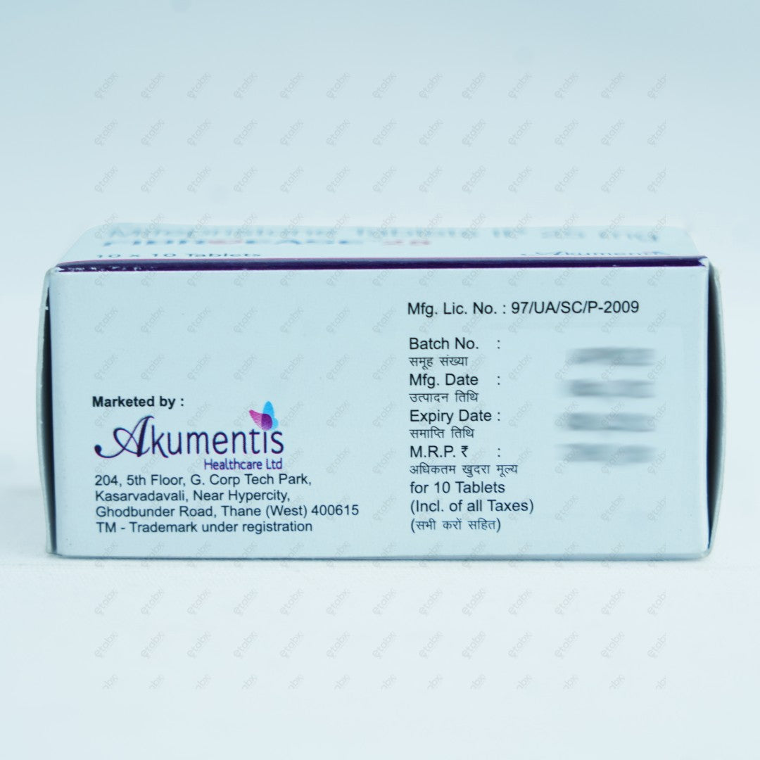 FibroEase 25mg Tablet 10's