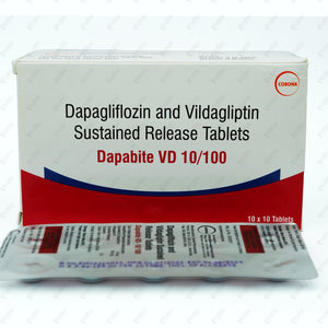 Dapabite VD 10/100 Tablets 10's