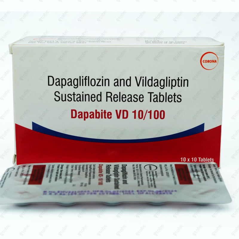 Dapabite VD 10/100 Tablets 10's