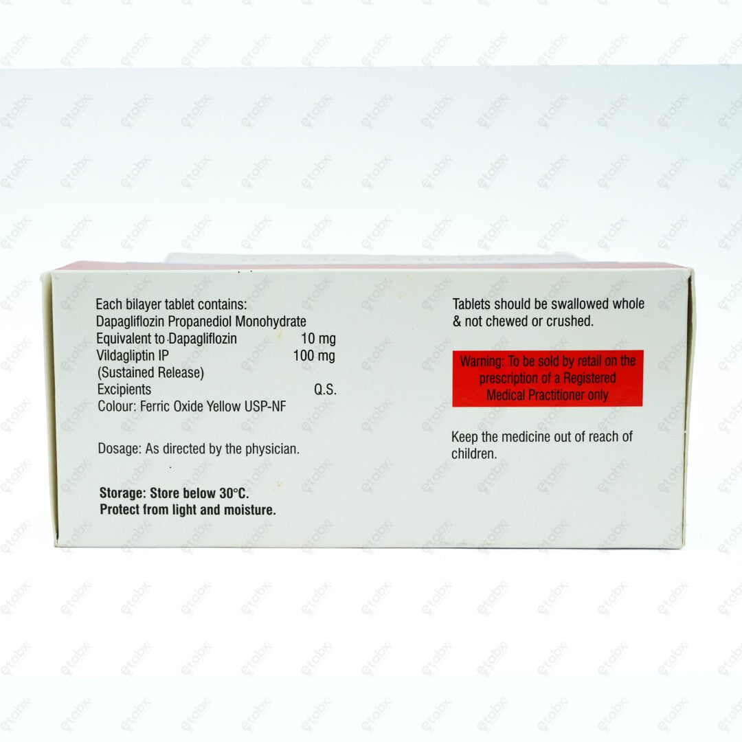 Dapabite VD 10/100 Tablets 10's