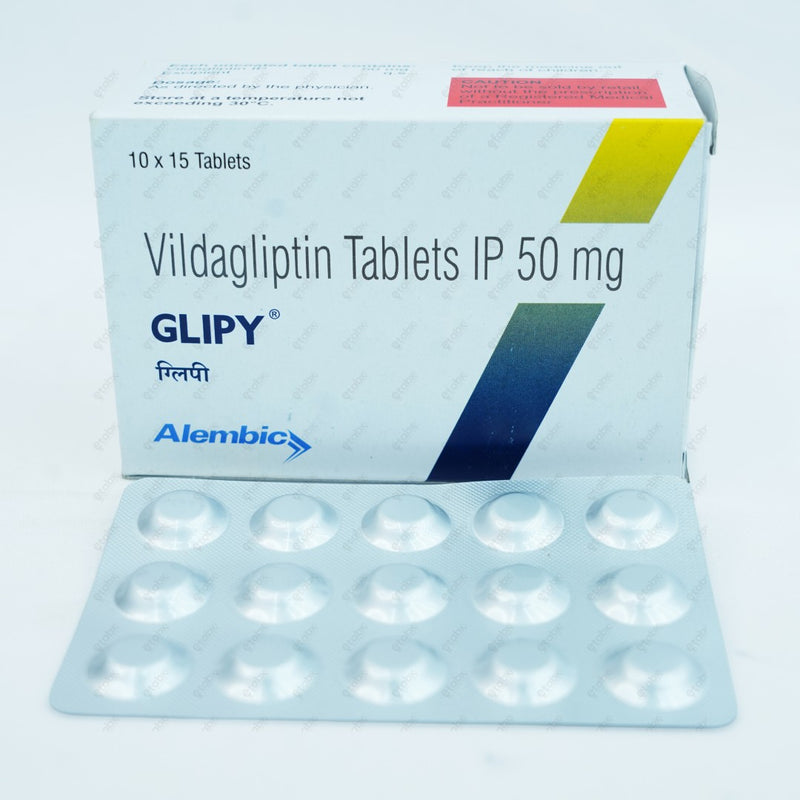 GLIPY 50MG Tablets 15's
