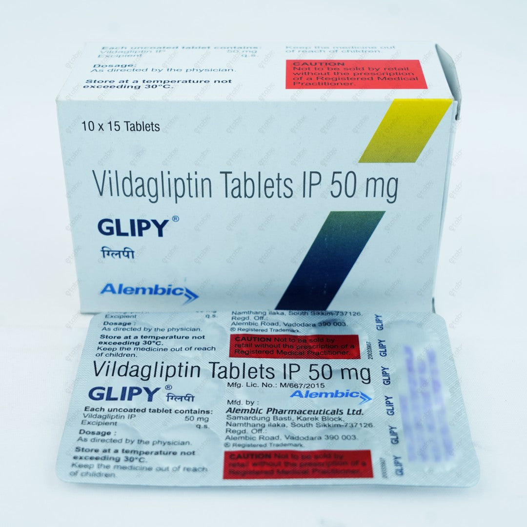 GLIPY 50MG Tablets 15's