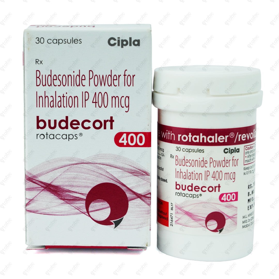 Budecort 400mg rotacaps 30's