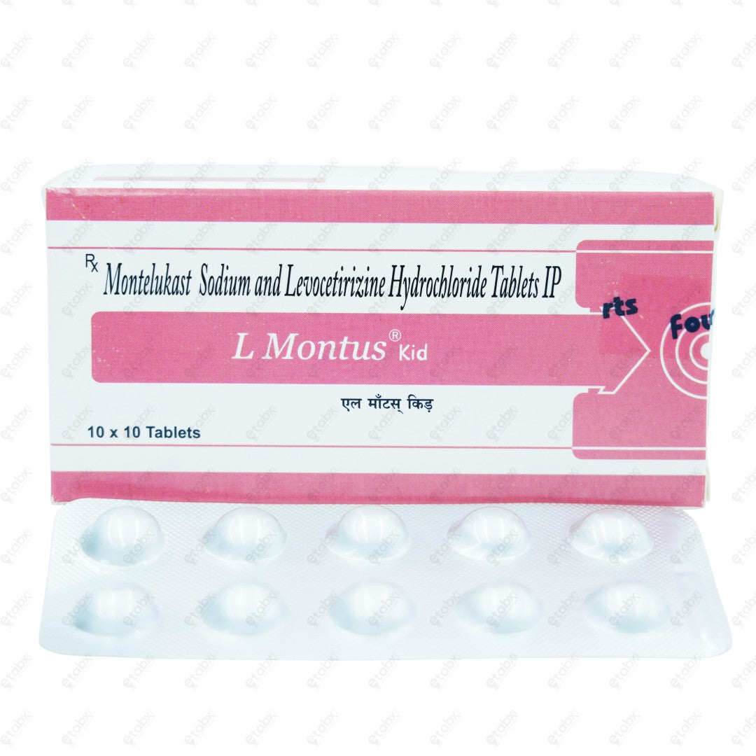 L MONTUS KID Tablets 10'S