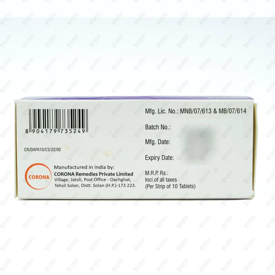 Dapabite 10mg Tablet
