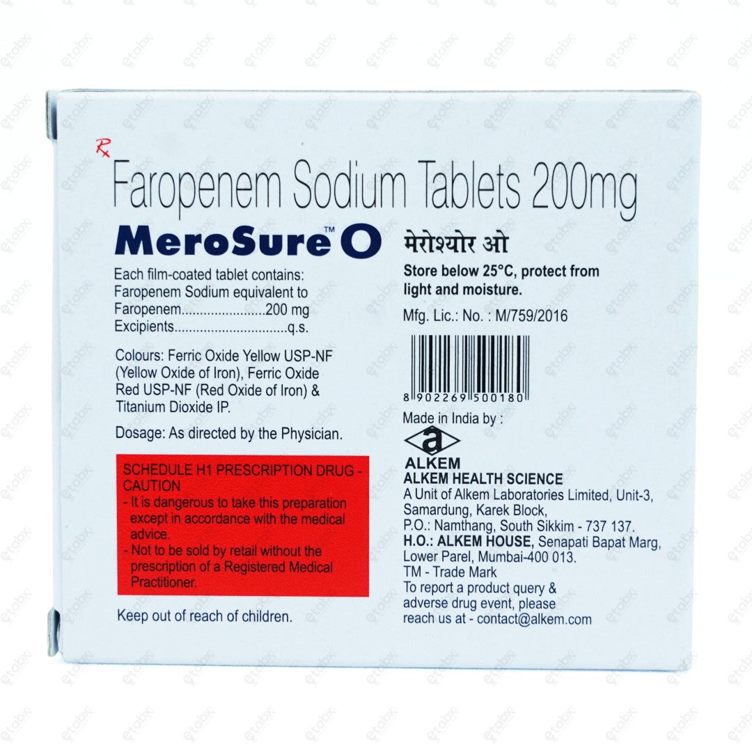 Merosure O Tablet 6's