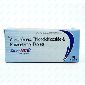 ZACY MR 8mg Tablet 10's