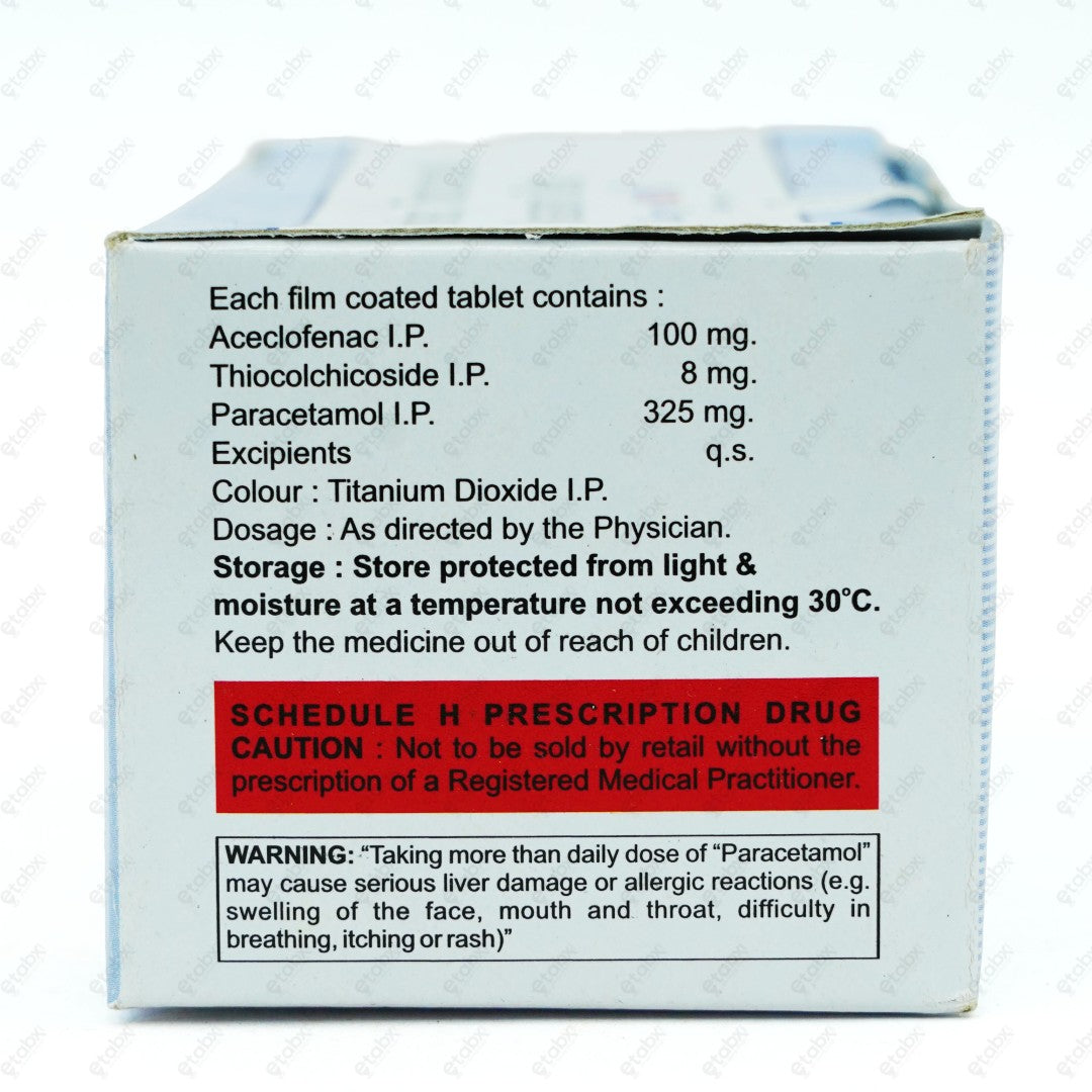 ZACY MR 8mg Tablet 10's