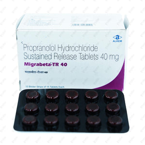 Migrabeta TR 40mg Capsule 15's