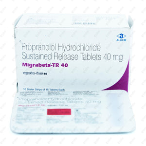Migrabeta TR 40mg Capsule 15's